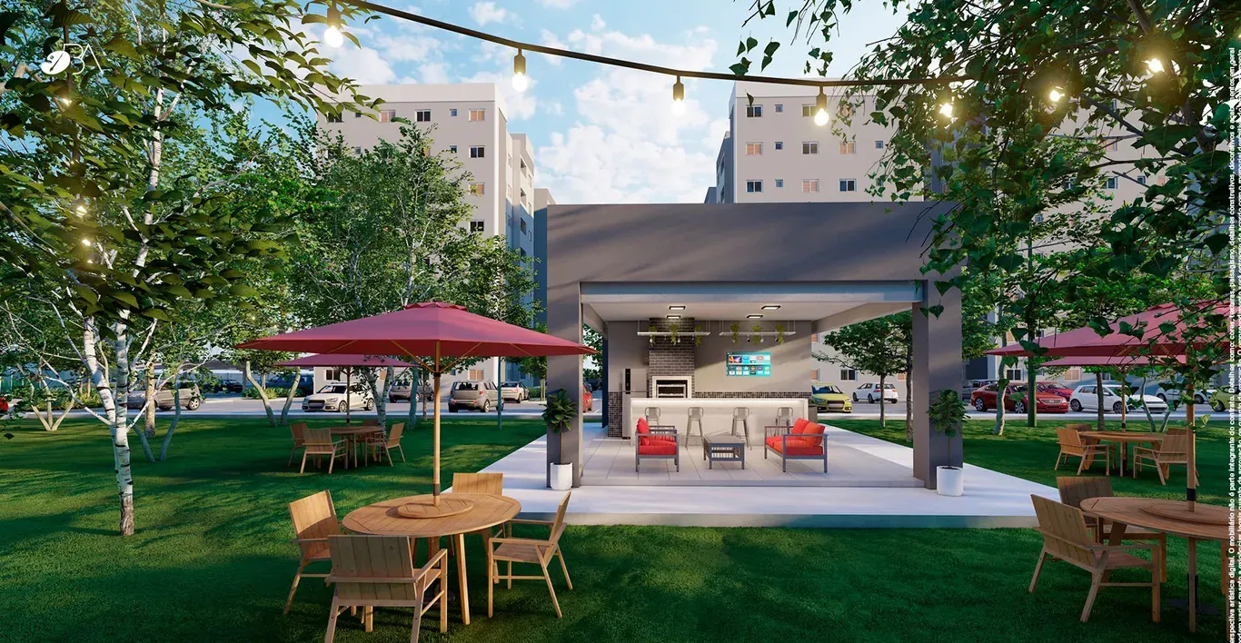 Espaço gourmet ao ar livre