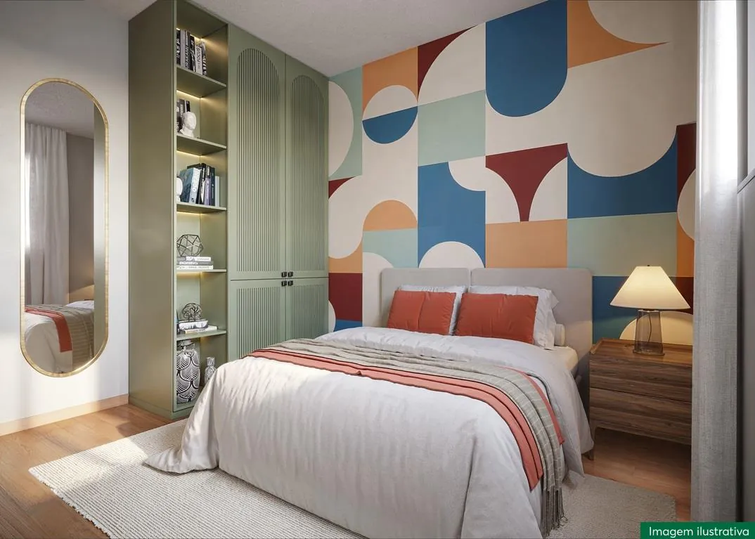 Quarto de casal decorado
