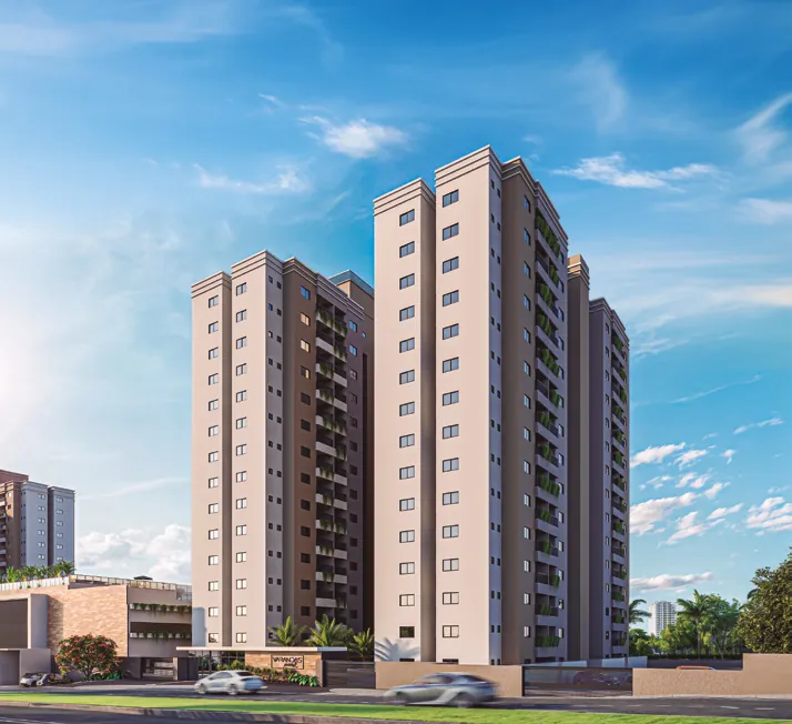 Fachada das torres
