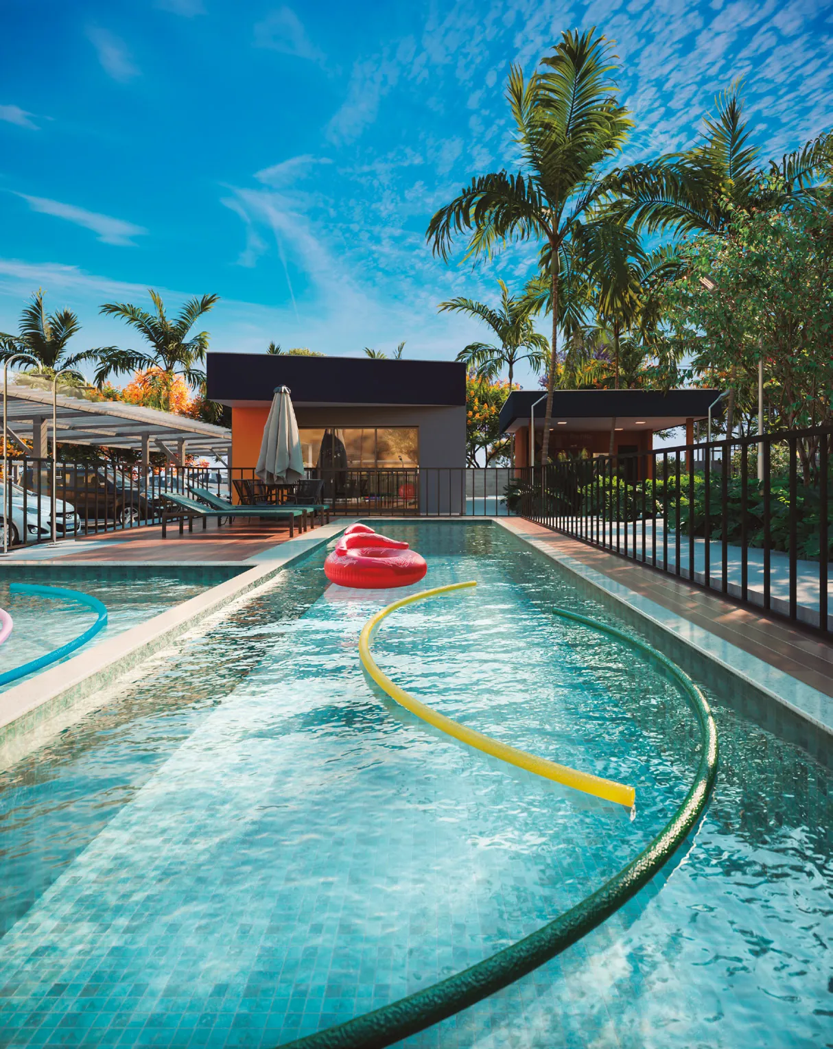 Piscina do condomínio